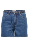 Onlvega Regular Fit Normal Bel Kot Kadın Short 15375433 MAVİ