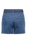 Onlvega Regular Fit Normal Bel Kot Kadın Short 15375433 MAVİ