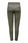 Only Normal Bel Regular Fit Dar Paça Onlpoptrash Bayan Pantolon 15115847 Olive