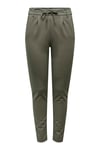 Only Normal Bel Regular Fit Dar Paça Onlpoptrash Bayan Pantolon 15115847 Olive