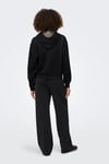 Only Onlalina Regular Fit Kapüşon Yaka Bayan Sweat 15364546 SİYAH