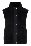 Only Onlbari Regular Fit Dik Yaka Cepli Peluş Bayan Yelek 15358902 SİYAH