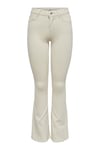 Only Onlblush Normal Bel Flared Fit Bayan Pantolon 15230778 EKRU
