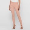 Only Onlblush Pamuklu Skinny Fit Jeans Bayan Kot Pantolon 15183652 PUDRA
