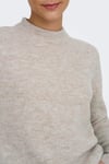Only Onlcamilla Streç Regular Fit Bisiklet Yaka Örme Bayan Kazak 15277080 TAŞ