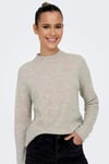 Only Onlcamilla Streç Regular Fit Bisiklet Yaka Örme Bayan Kazak 15277080 TAŞ