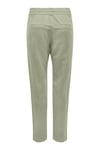 Only Onlcaro-Poptrash Keten Karışımlı Comfort Fit Normal Bel Düz Paça Bayan Pantolon 15278710 ÇAĞLA
