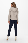 Only Onldahlia Regular Fit Çift Taraflı Kapüşonlu Kısa Bayan Mont 15208777 BEJ
