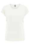 Only Onlfree Regular Fit Bisiklet Yaka Dantel Detaylı Bayan T Shirt 15343488 KREM