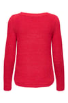 Only Onlgeena Regular Fit Bisiklet Yaka Örme Bayan Kazak 15113356A NAR ÇİÇEĞİ