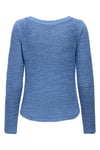 Only Onlgeena Regular Fit Bisiklet Yaka Örme Bayan Kazak 15113356A MAVİ