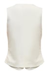 Only Onlgoa Regular Fit Bisiklet Yaka Düğmeli Kadın Yelek 15363724 EKRU