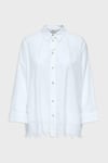 Only Onlgraces % 100 Pamuklu Relaxed Fit Uzun Kollu Bayan Gömlek 15343165 BEYAZ