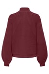 Only Onlkatia Regular Fit Yarım Balıkçı Yaka Örme Bayan Kazak 15324678 BORDO
