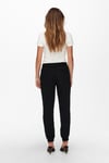 Only Onlkelda Regular Fit Normal Bel Lastikli Paça Cepli Jogger Bayan Pantolon 15203946 SİYAH