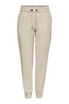 Only Onlkelda Regular Fit Normal Bel Lastikli Paça Cepli Jogger Bayan Pantolon 15203946 BEJ