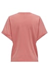 Only Onllucy Baskılı % 100 Pamuk Regular Fit Bisiklet Yaka Bayan T Shirt 15316637 GÜL