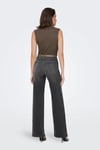 Only Onlmadison Pamuklu Wide Leg Fit Yüksek Bel Jeans Bayan Kot Pantolon 15367997 GRİ
