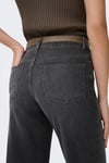 Only Onlmadison Pamuklu Wide Leg Fit Yüksek Bel Jeans Bayan Kot Pantolon 15367997 GRİ