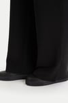 Only Onlmaya Regular Fit Normal Bel Geniş Paça Bayan Eşofman Altı 15361169 SİYAH