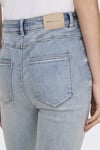 Only Onlmila Streç Pamuklu Yüksek Bel İspanyol Paça Flare Jeans Kadın Kot Pantolon 15313328 AÇIK MAVİ