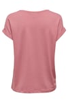 Only Onlmoster Regular Fit Bisiklet Yaka Bayan T Shirt 15106662 BORDO