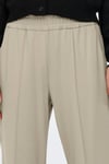 Only Onlpoptrash Oversize Fit Normal Bel Geniş Paça Çimalı Jogger Bayan Pantolon 15235076 BEJ