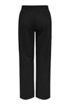Only Onlpoptrash Oversize Fit Normal Bel Geniş Paça Çimalı Jogger Bayan Pantolon 15235076 SİYAH