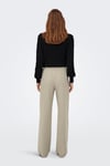 Only Onlpoptrash Oversize Fit Normal Bel Geniş Paça Çimalı Jogger Bayan Pantolon 15235076 BEJ