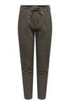 Only Onlpoptrash Regular Normal Bel Bayan Pantolon 15329797 KAHVE