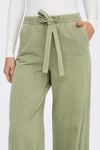 Only Onlsilla Wide Leg Orta Bel Geniş Paça Bayan Pantolon 15340711 AÇIK YEŞİL