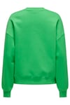 Only Onlsofia Baskılı Streç Pamuklu Regular Fit Bisiklet Yaka Bayan Sweat 15329876 YEŞİL