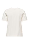 Only Onlsophia Regular Fit Bisiklet Yaka Bayan T Shirt 15368560 KREM