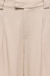 Only Onlsvea Keten Karışımlı Regular Fit Orta Bel Kadın Pantolon 15364120 BEJ