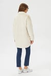 Only Onlvida Regular Fit Yumuşak Dokulu Düğmeli Bayan Mont 15260048 TAŞ
