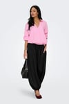 Only Onlzazima Modal Oversize Fit Uzun Kollu Bayan Gömlek 15272523 PEMBE