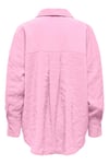 Only Onlzazima Modal Oversize Fit Uzun Kollu Bayan Gömlek 15272523 PEMBE