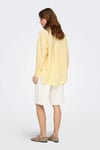 Only Onlzazima Modal Oversize Fit Uzun Kollu Kadın Gömlek 15272523 SARI