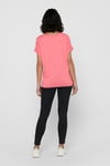 Only Regular Fit Bisiklet Yaka Onlmoster Bayan T Shirt 15106662 GÜL