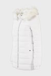 Only Regular Fit Çıkarılabilir Kapüşonlu Şişme Bayan Mont 15304765 EKRU