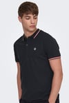Only & Sons Onsfletcher Pamuklu Regular Fit Düğmeli Erkek Polo Yaka T Shirt 22024827 KOYU LACIVERT