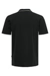 Only & Sons Onsfletcher Pamuklu Regular Fit Düğmeli Erkek Polo Yaka T Shirt 22024827 SİYAH