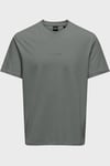 Only & Sons Onslevi % 100 Pamuk Relaxed Fit Bisiklet Yaka Logolu Erkek T Shirt 22028147 AÇIK GRİ