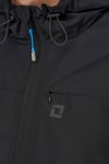 Only & Sons Onsmack Su Geçirmez Kapüşonlu Regular Fit Mevsimlik Erkek Mont 22024207 SİYAH