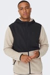 Only & Sons Onsnoah Regular Fit Kapüşonlu Erkek Polar 22026190 SİYAH-BEJ