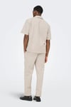 Only & Sons Onsreid  Pamuklu Normal Bel Dar Paça Erkek Pantolon 22036359 TAŞ