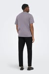 Only & Sons Onsreid  Pamuklu Normal Bel Dar Paça Erkek Pantolon 22036359 SİYAH