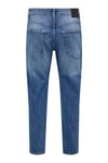 Only & Sons Onsyoke Streç Pamuklu Regular Fit Normal Bel Düz Paça Jeans Erkek Kot Pantolon 22032896 MAVİ