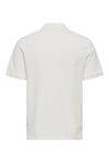 Onsdawson Pamuklu Regular Fit Düğmeli Erkek Polo Yaka T Shirt 22036883 KREM