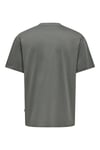 Onsfred % 100 Pamuk Relaxed Fit Bisiklet Yaka Erkek T Shirt 22022532 AÇIK HAKİ